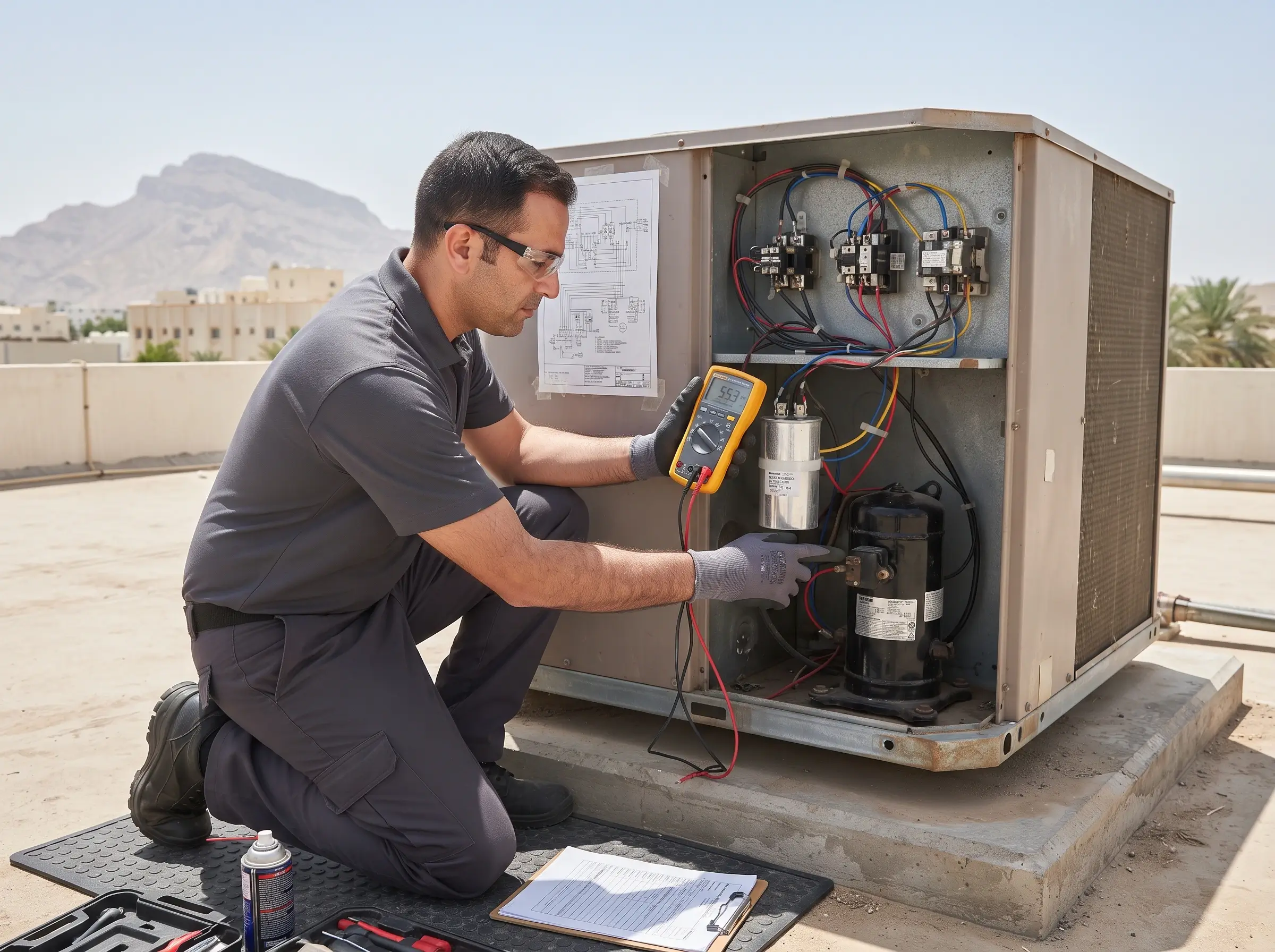 Al Barr Ac Maintenance Repair ICAD service delivery in UAE