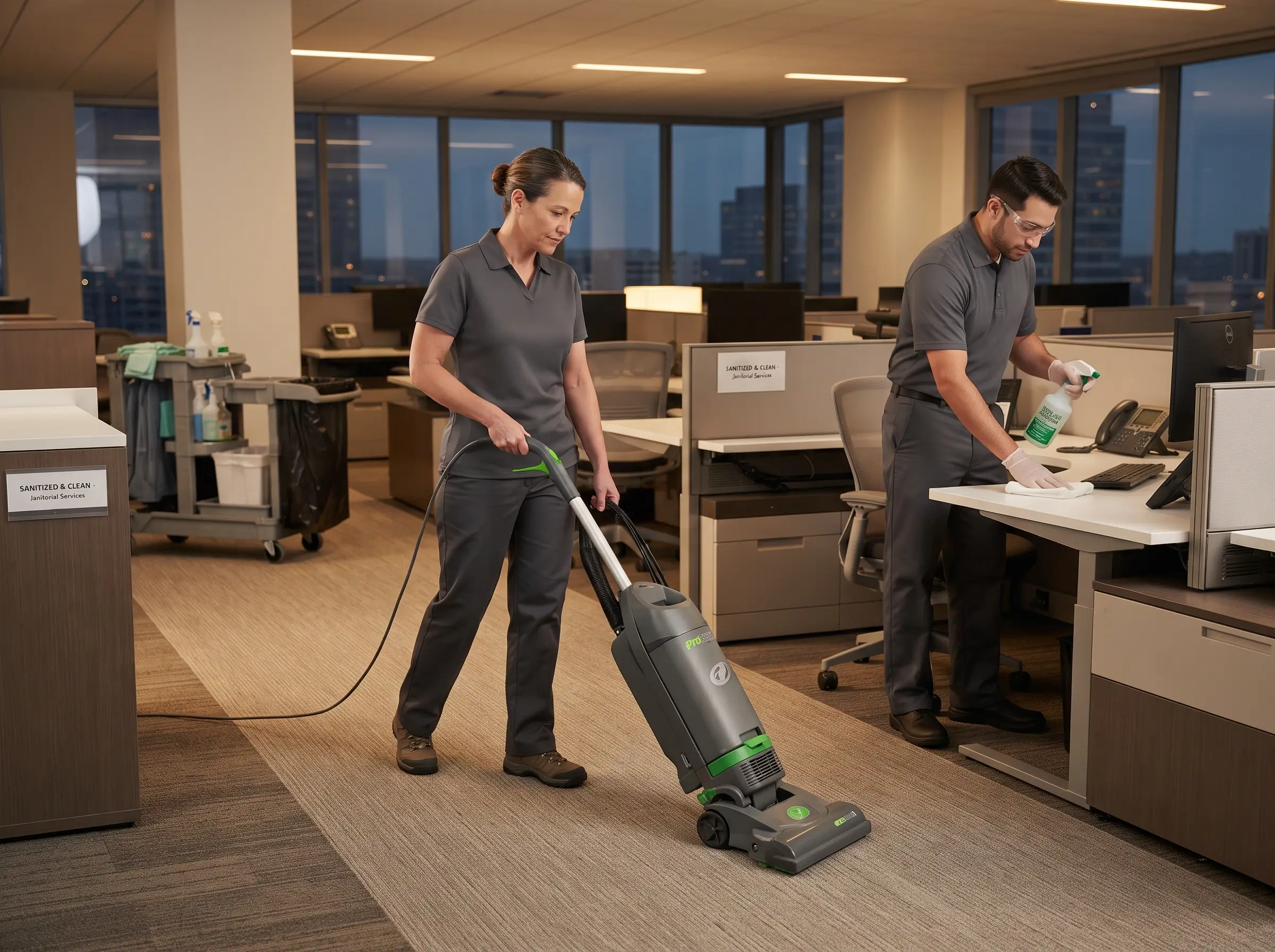 Al Barr Commercial Cleaning professional service in Abu Dhabi UAE